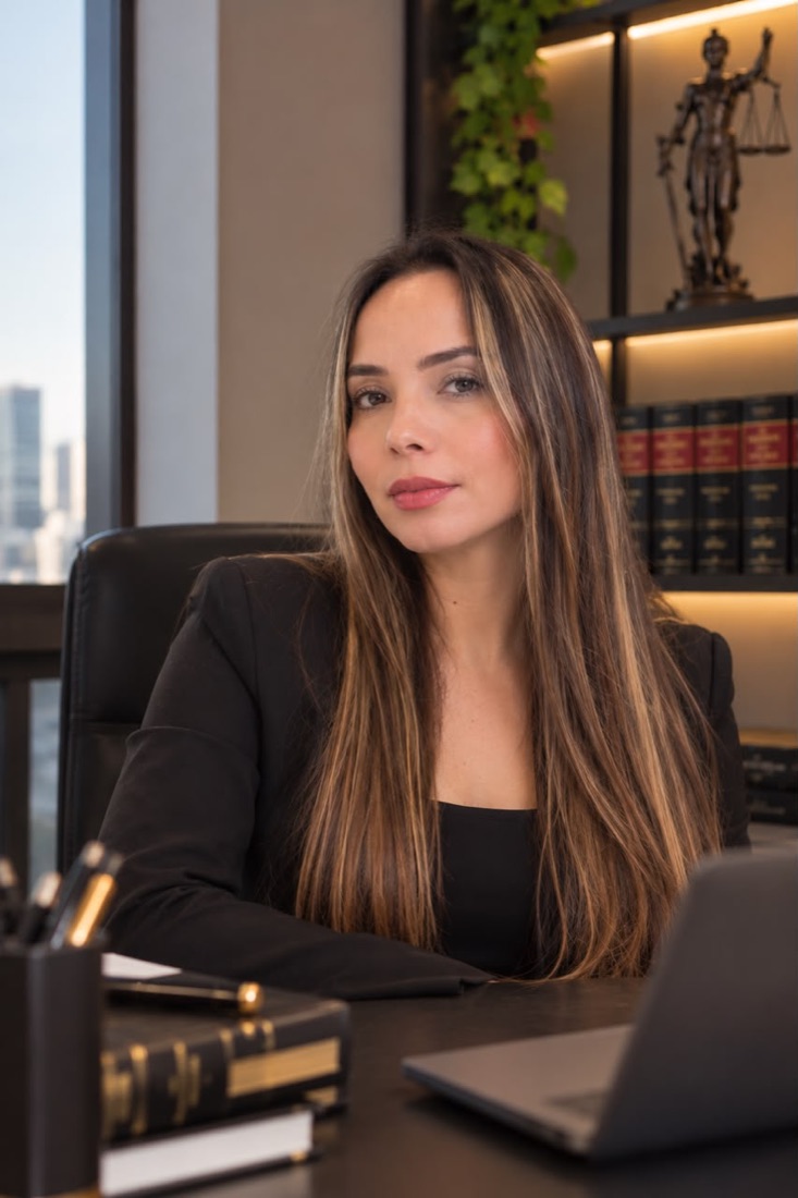 Dra. Juliana Lima em seu escritório
